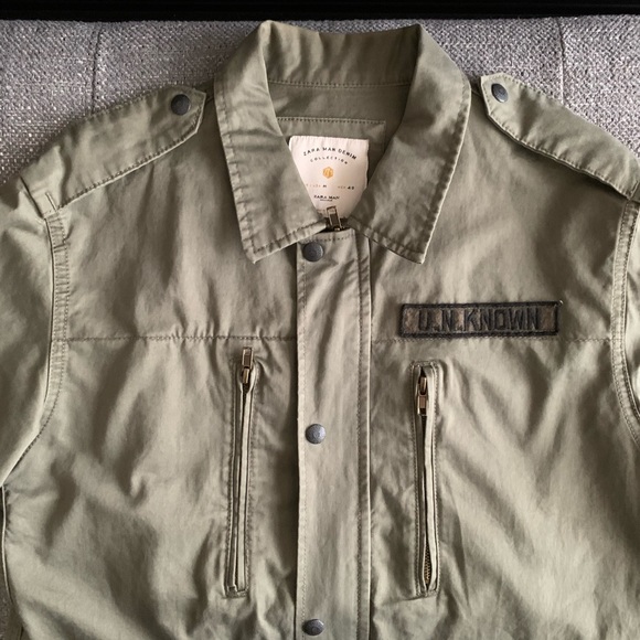 Zara Men’s Military-inspired Jacket - Picture 3 of 7